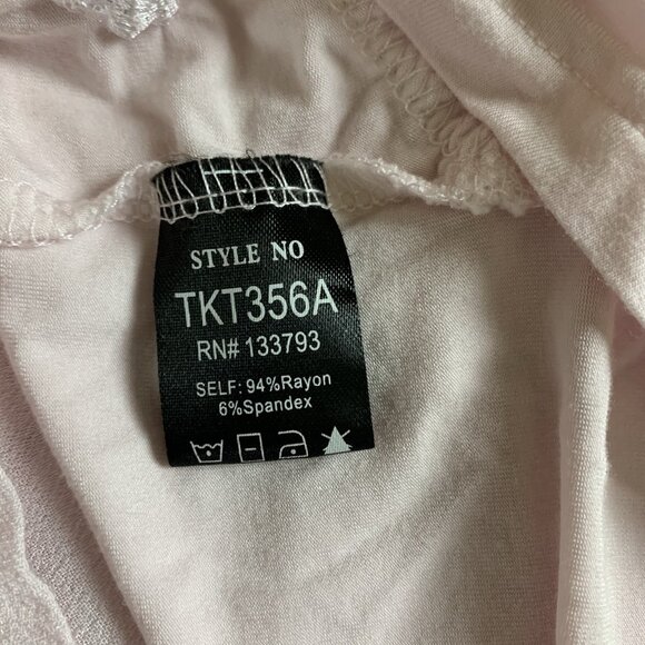 Freckled Poppy POL Pink Lace Crochet Boho Cardigan Sweater Medium - Picture 5 of 5